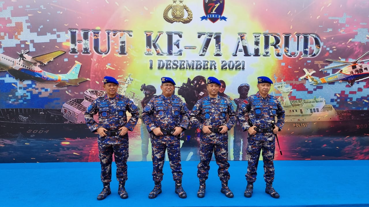 Kapuskeu Polri menghadiri Syukuran dalam rangka peringatan HUT ke-71 Airud Tahun 2021